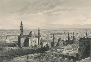 Dawson Prints: Cairo, from the Citadel, 19th century. Creator: R Dawson