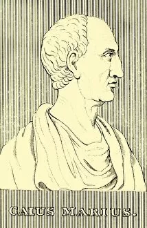 Consul Gallery: Caius Marius, (157 BC- 86 BC), 1830. Creator: Unknown