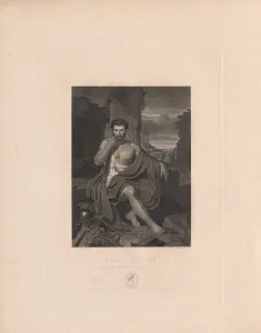 Caius Marius on the Ruins of Carthage. Creator: Stephen Alonso Schoff (American, 1818-1905)