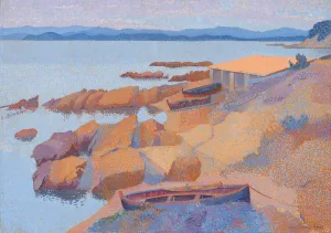 Pointillism Gallery: Calanque des Antibois, 1891 / 1892. Creator: Henri-Edmond Cross