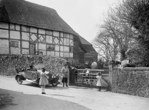 Calcott open tourer, Wantage, Oxfordshire, c1920s. Artist: Bill Brunell