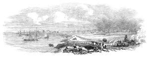 Calcutta Prints: Calcutta - Arrival of the new Governor-General, 1844. Creator: Unknown