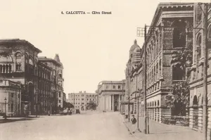 Clive Prints: Calcutta - Clive Street, c1900
