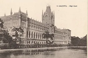 Gothic Style Gallery: Calcutta - High Court, c1900