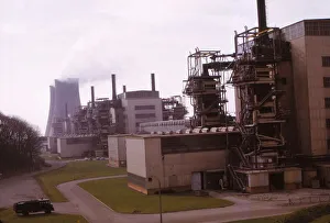 Calder Hall Nuclear Power Station, Cumberland, UK, 20th century. Artist: CM Dixon
