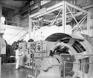 Machine Prints: Calderhall atomic power station, c1955. Creator: Arthur Charles Kirby Ware