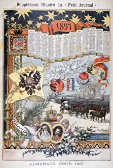 F Meaulle Prints: Calendar for 1897. Artist: F Meaulle