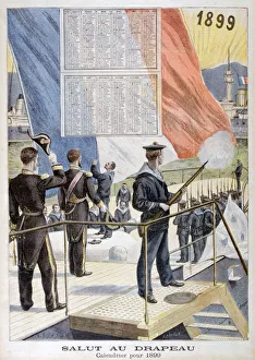 F Meaulle Prints: Calendar for 1899. Artist: F Meaulle