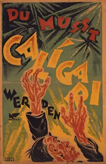 Poster And Graphic Designart Decoposter Prints: You Must Become Calgari, 1920. Creator: Arpke, Otto (1886-1943)