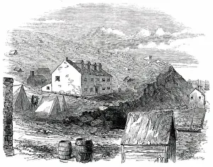 Gold Rush Prints: California: the Fremont Hotel, San Francisco; from a recent sketch, 1850. Creator: Unknown