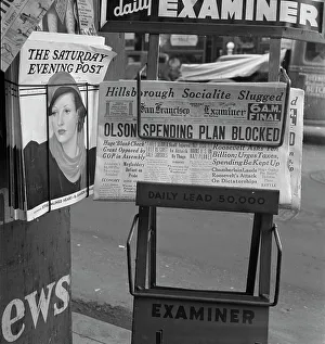 Headline Prints: California gets a Democratic administration