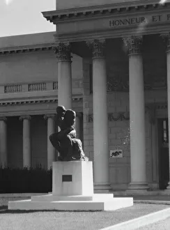 California Palace of the Legion of Honor, San Francisco, California, 1927 Creator: Arnold Genthe