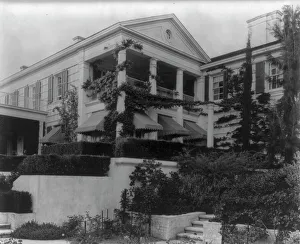 Bulls Eye Window Prints: California - Pasadena - Taylor home, 1922. Creator: Unknown