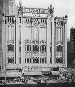 Movie Theater Prints: The California Theatre, San Francisco, California, 1922