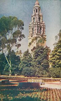 Balboa Park Gallery: The California Tower, c1935
