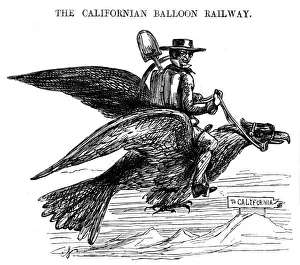 Gold Rush Prints: The Californian Balloon Railway