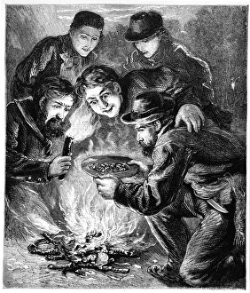 Californian gold miners, c1880