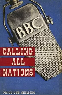 Broadcasting Collection: Calling All Nations front cover, 1942. Creator: Unknown