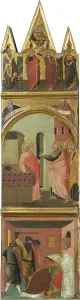 Hand Gestures Prints: Calling and Martyrdom of Saint Matthew, c1315-1360. Creator: Workshop of Pietro Lorenzetti