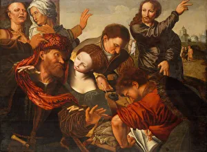 Convert Prints: The Calling of Matthew. Creator: Workshop of Jan Sanders van Hemessen (Netherlandish)