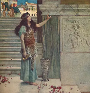Petal Prints: Calling the Worshippers, c1893. Creator: Sir Lawrence Alma-Tadema