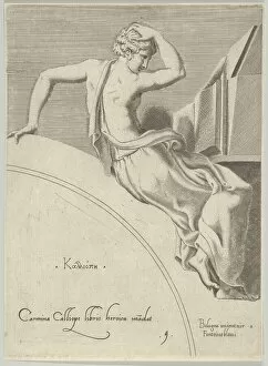 Lying Down Gallery: Calliope, ca. 1540-45. ca. 1540-45. Creator: Anon