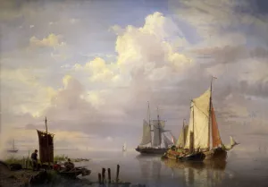 A Calm, 1852. Artist: Hermanus Koekkoek