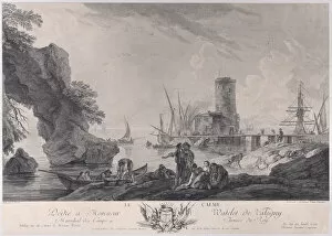 View To Sea Collection: The Calm, ca. 1750-1790. Creator: Elisabeth Cousinet Lempereur