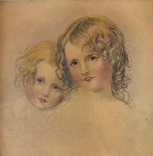 Blonde Prints: The Calmady Children, c1823, (1916). Artist: CG Lewis