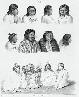 Elder Prints: The caloches inhabitants of Sitka Island (northwest coast of America)