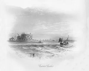 Smollett Prints: Calshot Castle, 1859