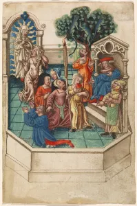 Instructions Prints: The Calumny of Apelles [fol. 6 recto], 1512 / 1514. Creator: Unknown