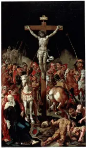 Martin Van Prints: Calvary, between 1545 and 1550. Artist: Maerten van Heemskerck