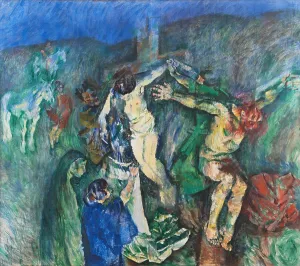 Thief Prints: Calvary, 1923. Creator: Ludvig Karsten