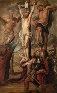 Stigmata Prints: Calvary, c1620s. Creator: Peter Paul Rubens