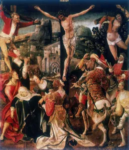 Vulnerability Prints: Calvary, late 15th / early 16th century. Artist: Cornelius Engebrechtsz