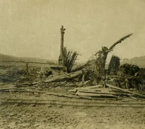 The Calvary at Les Eparges, northern France, c1914-c1918