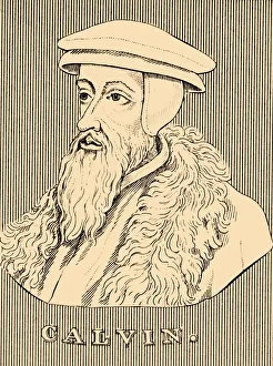 Calvin Gallery: Calvin, (1509-1564), 1830. Creator: Unknown