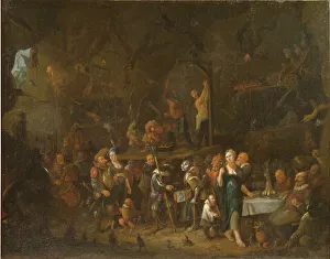 Calvin Gallery: Calvin in Hell, um 1700