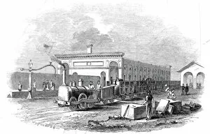 Train Station Gallery: Cambridge Station, 1845. Creator: Unknown