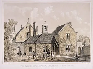 E Walker Prints: Camden Town Sunday School, London, c1870. Artist: E Walker