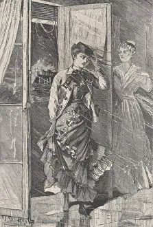 In Came a Storm of Wind, Rain and Spray - and Portia (The Galaxy, An Illustrated