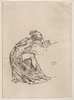 Cameo, No. 1 (Mother and Child), c. 1890-1893. Creator: James McNeill Whistler (American
