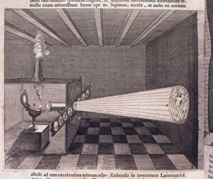 Athanasius Gallery: Camera obscura, 1646