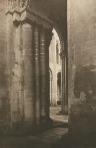 Camera Work: Ely Cathedral: A Memory of the Normans, 1903. Creator: Frederick H. Evans (British
