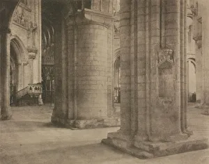Camera Work: Ely Cathedral: Across Nave and Octagon, 1903. Creator: Frederick H. Evans (British