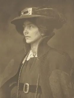 Camera Work: Frau Mathasius, 1904. Creator: J. Craig Annan (British, 1864-1946)