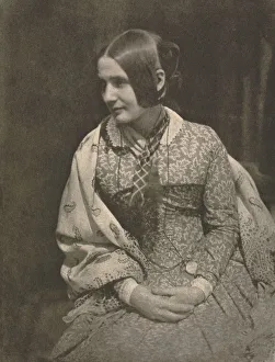 David Octavius Hill British Prints: Camera Work: Lady in Flowered Dress, 1912