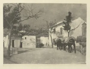 Camera Work: A Square - Ronda, 1914. Creator: J. Craig Annan (British, 1864-1946)