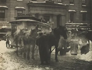 Camera Work: The Terminal, 1892. Creator: Alfred Stieglitz (American, 1864-1946)
